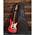 Guitarra Benson Hardy HD 902 FRD MGPG Fiesta Red com Captadores Wilkinson Alnico 5 HSS Ponte Wilkinson Tremolo 2 Pivôs Pickguard Mint Green e Bag - Imagem 3