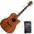 Violão Eletroacústico Benson Exodus EXD500CE MAH NS Natural Satin com Captador e Equalizador Benson BS-4 Tampo Mahogany Maciço Cutaway e Bag - Imagem 1