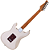 Guitarra Benson Hardy HD 902 CG Cinza com Captadores Wilkinson Alnico 5 HSS Ponte Wilkinson Tremolo 2 Pivôs Pickguard Tortoise e Bag - Imagem 9