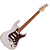 Guitarra Benson Hardy HD 902 CG Cinza com Captadores Wilkinson Alnico 5 HSS Ponte Wilkinson Tremolo 2 Pivôs Pickguard Tortoise e Bag - Imagem 2