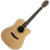 Violão Benson GD100CE NS Dreadnought Aço Natural Satin Eletroacústico com Tampo Spruce Corpo Sapele Braço Okume Escala Technical Wood 20 Trastes Pré BS-4 com Afinador - Imagem 1