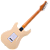 Guitarra Seizi Fun Vintage Budokan HSS Light Cream com Captadores Seizi Chidori HSS Ponte Tremolo e Bag 10361263 - Imagem 3