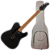 Guitarra Benson Hardy HD 906 SBK Sonic Black com Captadores Wilkinson Humbucker Alnico V Ponte Wilkinson Tremolo 2 Pivôs e Bag - Imagem 1