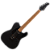 Guitarra Benson Hardy HD 906 SBK Sonic Black com Captadores Wilkinson Humbucker Alnico V Ponte Wilkinson Tremolo 2 Pivôs e Bag - Imagem 2