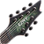 Guitarra Cort KX507 Multi Scale SDG Star Dust Green 7 Cordas com Captadores Fishman Fluence Modern HH Ponte Hardtail String Thru Body - Imagem 4