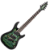 Guitarra Cort KX507 Multi Scale SDG Star Dust Green 7 Cordas com Captadores Fishman Fluence Modern HH Ponte Hardtail String Thru Body - Imagem 1