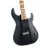 Guitarra Cort KX600 Infinite Black Satin Neck-Thru 6 Cordas com Fishman Fluence Modern HH Braço Roasted Maple & Walnut e Ponte Hardtail String Thru Body - Imagem 2