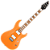 Guitarra Cort KX600 Infinite Orange Crush Satin Neck-Thru 6 Cordas com Fishman Fluence Modern HH Braço Roasted Maple & Walnut e Ponte Hardtail String Thru Body - Imagem 1