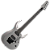 Guitarra Cort X500 Menace Gray Satin Neck-Thru com Captadores Seymour Duncan Sentient & Nazgûl Floyd Rose 1000 e Braço 7 Peças Maple Purple Heart Panga Panga - Imagem 1