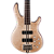 Contrabaixo Cort Artisan A4 Plus FMMH OPN Open Pore Natural Neck-Thru 4 Cordas com Captadores Bartolini MK-1 Pré-amp 3 Band EQ e Top Figured Maple - Imagem 4