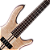 Contrabaixo Cort Artisan A4 Plus FMMH OPN Open Pore Natural Neck-Thru 4 Cordas com Captadores Bartolini MK-1 Pré-amp 3 Band EQ e Top Figured Maple - Imagem 3