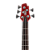 Contrabaixo Cort Artisan A5 Plus FMMH OPBC Open Pore Black Cherry Neck-Thru 5 Cordas com Captadores Bartolini MK-1 Pré-amp 3 Band EQ e Top Figured Maple - Imagem 2