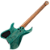 Guitarra Cort Space G6MS SGTQ Semi Gloss Turquoise Headless Multi-Scale com Captadores Voiced Tone VTH77 HH e Bag - Imagem 5