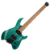Guitarra Cort Space G6MS SGTQ Semi Gloss Turquoise Headless Multi-Scale com Captadores Voiced Tone VTH77 HH e Bag - Imagem 2