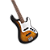 Contrabaixo Cort GB24JJ 2T 2 Tone Burst Bolt-On 4 Cordas com Top Flamed Maple Captadores Powersound JJ e Braço Hard Maple - Imagem 2