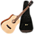 Violão Cort AD Mini EDX OP Open Pore Spruce Natural Baby 3/4 com Tampo Spruce e Eletrônica Cort CE306T e Bag - Imagem 1