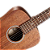Violão Cort AD Mini MEDX OP Open Pore Mahogany Natural 3/4 Corpo Dreadnought Mini Tampo Fundo e Laterais em Mogno Eletrônica Cort CE306T com Afinador Embutido e Bag - Imagem 4