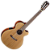 Violão Eletroacústico Cort Classic CEC5 NAT Natural Gloss Top Solid Red Cedar Fundo e Laterais em Mogno Corpo SFX Slim com Cutaway Venetian Eletrônica Fishman Presys II Sonicore, Escala 25.5" e Braço Mahogany - Imagem 2