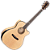 Violão Eletroacústico Cort GA-MY Bevel NAT Natural Gloss Grand Auditorium com Bevel Armrest Top Solid Sitka Spruce e Eletrônica Fishman Presys II - Imagem 1