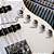Contrabaixo Cort Elrick NJS 4 WHT White com Captadores Voiced Tone VTB-ST Pré Bartolini Elrick NJS Special Ponte MetalCraft M4 e Case Deluxe - Imagem 6