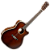 Violão Eletroacústico Cort Essence GA4 Special BRSG Brown Burst Semi Gloss Grand Auditorium com Top Solid Sitka Spruce Fundo Arqueado em Pau Ferro e Eletrônica Fishman Presys II - Imagem 1