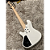 Contrabaixo Cort Elrick NJS 5 WHT White 5 Cordas com Captadores Voiced Tone VTB-ST Pré Bartolini Elrick NJS Special Ponte MetalCraft M5 e Case Deluxe - Imagem 6