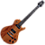 Guitarra Waldman GLP 190M NAT Les Paul Natural Corpo Hard Wood com Captadores P90 Braço Maple e Ponte Fixa - Imagem 1