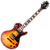 Guitarra Waldman GLP 250F BB Brown Burst Les Paul Style com Top Flamed Maple Captadores Humbucker e Corpo Hard Wood - Imagem 1