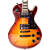 Guitarra Waldman GLP 250F BB Brown Burst Les Paul Style com Top Flamed Maple Captadores Humbucker e Corpo Hard Wood - Imagem 4