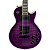 Guitarra Waldman GLP 510F PP Purple Les Paul com Top Flamed Maple Captadores Humbucker e Corpo Mogno - Imagem 2