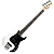 Contrabaixo Waldman GPJ 100 WH White Motown Series 4 Cordas PJ com Captadores Precision Jazz Bass Corpo Basswood e Braço Maple - Imagem 1