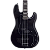 Contrabaixo Waldman GPJ 200XB AB All Black Motown Series Preto 4 Cordas PJ com Black Hardware Captadores Precision Jazz Bass e Corpo Hard Wood - Imagem 4