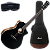 Violão Eletroacústico Cort Core-MC Ovangkol BTSG Black Top Semi Gloss Aço com Tampo Cedro Maciço Fundo e Laterais Ovangkol Maciço Captação Fishman Presys VT e Bag - Imagem 1
