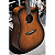 Violão Eletroacústico Cort Core-DC Mahogany OPBB Open Pore Black Burst Aço com Tampo Mogno Maciço Fundo e Laterais Mogno Maciço Captação Fishman Presys VT e Bag Deluxe - Imagem 4