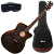 Violão Eletroacústico Cort Core-OC Spruce OPTB Open Pore Trans Black Aço com Tampo Sitka Spruce Maciço Fundo e Laterais Mogno Maciço Captação Fishman Presys VT e Bag Deluxe - Imagem 1