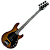 Contrabaixo Waldman MB 100 TS Sunburst 4 Cordas com Captador Humbucker Corpo Hard Wood e Braço Maple - Imagem 1
