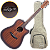 Violão Eletroacústico Aço Benson Exodus EXD500CFX Light Burst com Tampo Maciço Pré Double S2 com Chorus Delay Reverb e Bag Deluxe - Imagem 1