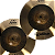 Par de Chimbal Waldman AVA 15 Polegadas AVA-HH15 Hi-Hat de Bronze B20 Som Cristalino Ataque Definido e Excelente Abertura para Bateria Acústica - Imagem 2