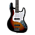 Contrabaixo Waldman GJJ-100 BS Sunburst 4 Cordas Jazz Bass Style com Captadores JJ e Corpo Hard Wood - Imagem 4