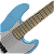Contrabaixo Waldman GJJ-105 IB Indigo Blue 5 Cordas Ativo Jazz Bass Style Corpo Hard Wood Braço Maple Captadores JJ Pré-amplificador Ativo 2 Band EQ Black Hardware - Imagem 4