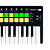 Teclado Controlador MIDI Novation Launchkey Mini MK2 25 Teclas Mini com 16 Pads RGB Knobs e Integração Nativa com Ableton Live - Imagem 3