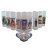 Kit 10 Velas Votivas 7 Dias Com Imagens de Santos Católicos - 260 gr - Brinde 1 porta velas - Imagem 1