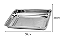 Bandeja de Inox 30x20x4cm Millenium Unidade - Imagem 2