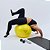 Bola Pilates amarela 55cm Kestal - Imagem 2