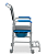 Cadeira de Banho Desmontável D50 Dellamed Unidade - Imagem 3