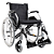 Cadeira de Rodas em Alumínio Dobrável D600 Dellamed - Imagem 1