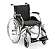 Cadeira de Rodas em Alumínio Dobrável D600 Dellamed Unidade - Imagem 1