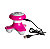 Mini Massageador Corporal A Pilha Rosa T150 - Acte Sports - Imagem 3