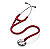 Estetoscópio 3M™ Littmann® Master Cardiology™ 2163 Vinho com Prata Espelhado - Imagem 1