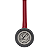 Estetoscópio 3M™ Littmann® Master Cardiology™ 2163 Vinho com Prata Espelhado - Imagem 2